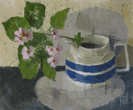 Grey Still Life with Bramble